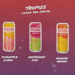 Водка Svedka выпустила слабоалкогольные коктейли